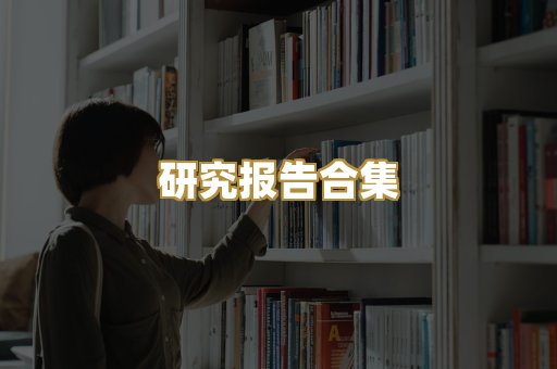 研究报告合集